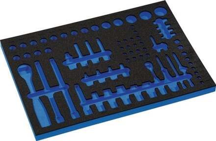 Promat/Tecwerk Gereedschapsmodule | lege inleg 3/3-module | 4000 871 254, 71-delig - 4000871271