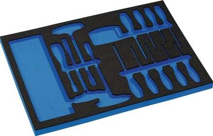 Promat/Tecwerk Gereedschapsmodule | lege inleg 3/3-module | 4000 871 256, 37-delig - 4000871302