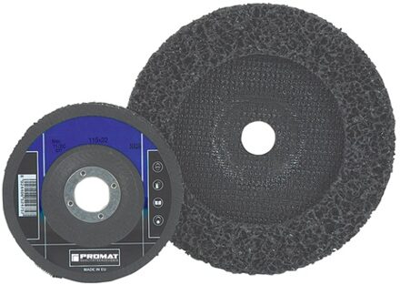 Promat/Tecwerk Grofreinigingsschijf | d.115x22mm | extra coarse | gat 22,23 mm - 4000841845