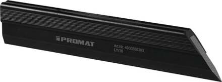 Promat/Tecwerk Haarliniaal | DIN 874/00 | lengte 200 mm | speciaal staal | dwarsdoorsnede 28 x 6 mm - 4000858394