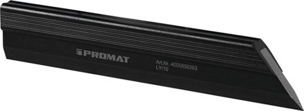 Promat/Tecwerk Haarliniaal | DIN 874/00 | lengte 500 mm | speciaal staal | dwarsdoorsnede 46 x 10 mm - 4000858396