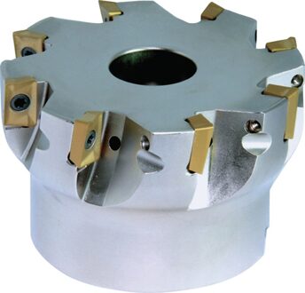 Promat/Tecwerk Hoekfrees | d. 63 mm | vernikkeld met interne koeling | snedeaantal 8 APKT...-10 - 4000859072