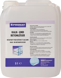 Promat/Tecwerk Kalk-/betonoplosser | 5 l vloeistofvat - 4000354680