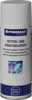 Promat/Tecwerk Ketting-/staalkabelspray | geelachtig | 400 ml | spuitbus - 4000354030