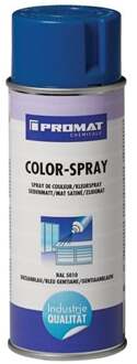 Promat/Tecwerk Kleurspray | gentiaanblauw | zijdemat | RAL 5010 | 400 ml | spuitbus - 4000354201