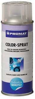 Promat/Tecwerk Kleurspray | heldere lak | hoogglanzend | 400 ml | spuitbus - 4000354213