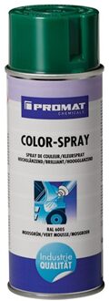 Promat/Tecwerk Kleurspray | mosgroen | hoogglanzend | RAL 6005 | 400 ml | spuitbus - 4000354209