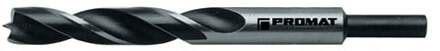 Promat/Tecwerk Machinehoutspiraalboor | d. 18,0 mm totale lengte 185 mm | chroom-vanadiumstaal - 4000863118