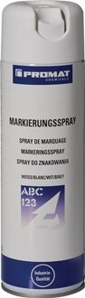 Promat/Tecwerk Markeringsspray | wit | 500 ml | spuitbus - 4000354083