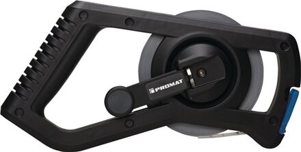 Promat/Tecwerk Meetband met frame | 30 m 13 mm | A cm EG II | kunststof wit roestvrij - 4000855413