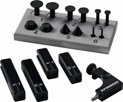 Promat/Tecwerk Meetset | 18 delig | passend voor digitaal schuifmaat - 4000851028