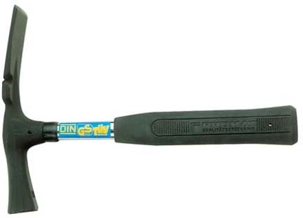 Promat/Tecwerk Metselaarshamer | 600 g geruwd | berlijnse vorm | stalen buis penborging - 4000811168