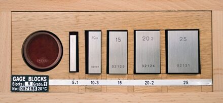 Promat/Tecwerk Paralleleindmatenset | tolerantieklasse 1 5 delig | staal - 4000851635