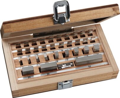 Promat/Tecwerk Paralleleindmatenset | tolerantieklasse 2 | 103 delig |staal - 4000851631