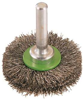 Promat/Tecwerk Ronde borstel | d. 40 mm draaddikte 0,2 mm | RVS 11 mm | 18000 min-¹ - 4000841124