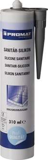 Promat/Tecwerk Sanitair-silicoon | grijs | 310 ml | patroon - 4000340002