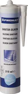 Promat/Tecwerk Sanitair-silicoon | wit | 310 ml | patroon - 4000340001