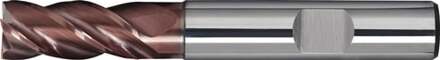 Promat/Tecwerk Schachtfrees | DIN 6527 L | nominale-d. 5 mm inzetlengte 19 mm | VHM TiAlN DIN 6535 HB | snedeaantal 4 lang - 4000866523