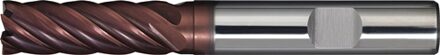 Promat/Tecwerk Schachtfrees | nominale-d. 16 mm inzetlengte 55 mm | VHM TiAlN 35-38 graden DIN 6535 HB | snedeaantal 6 extra lang - 4000866998