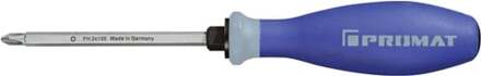 Promat/Tecwerk Schroevendraaier | maat PH 2 klinglengte 100 mm | 3-componentengreep | 6-Kant lemmet / aanzet - 4000827061