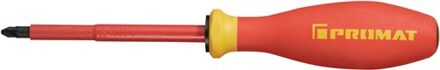 Promat/Tecwerk Schroevendraaier | maat PZD 2 | klinglengte 100 mm VDE geïsoleerd | m. maatindicatiesysteem - 4000828042