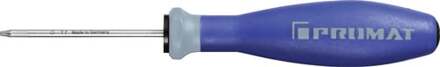 Promat/Tecwerk Schroevendraaier | maat T 7 klinglengte 60 mm | 3-componentengreep | ronde kling - 4000827092