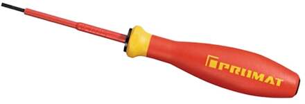 Promat/Tecwerk Schroevendraaier | snedebreedte 3 mm | klinglengte 100 mm VDE geïsoleerd | m. maatindicatiesysteem - 4000828026