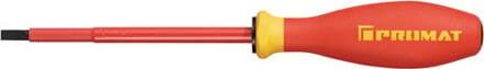 Promat/Tecwerk Schroevendraaier | snedebreedte 5,5 mm | klinglengte 125 mm VDE geïsoleerd | m. maatindicatiesysteem - 4000828028