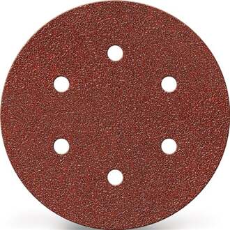 Promat/Tecwerk Schuurpad met klitbevestiging | GLS 3 150 mm | korreling 40 | voor hout / metaal korund | Gatenaantal 6 - 4000842241