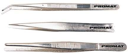 Promat/Tecwerk Set pincetten | 3 delig - 4000810479