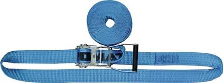 Promat/Tecwerk Sjorband | DIN EN 12195-2 | lengte 5 m breedte 50 mm | met ratel | LC omdr. 4000 daN - 4000365092