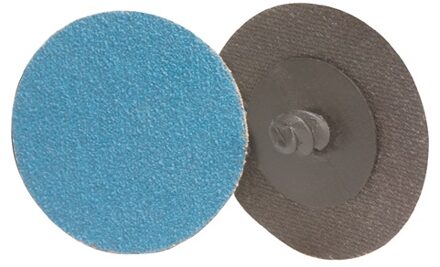 Promat/Tecwerk Slijpschijf | d. 51 mm korreling 80 | blauw - 4000844838 - 100 stuks 4000844838