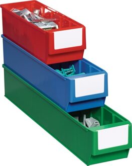 Promat/Tecwerk Stellingbak | L400xB91xH81mm | rood polypropyleen | 1 stuks - 9000448952