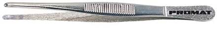 Promat/Tecwerk Universele pincet | totale lengte 145 mm | vernikkeld - 4000810471