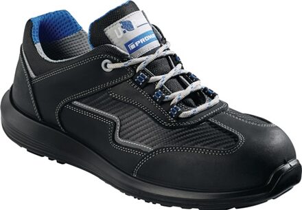 Promat/Tecwerk Veiligheidsschoen | Rügen | maat 48 zwart | S3 SRC EN ISO 20345 | Pull-Up leer - 4720000608