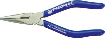 Promat/Tecwerk Vlakrondbektang | lengte 145 mm vlak/rond recht | gepolijst kunststof mantel - 4000810305