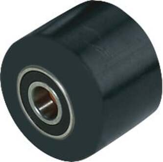 Promat/Tecwerk Vorkrol | polyamidee naaf-L. 63 mm wiel-B. 63 mm | wiel-d. 80 mm | v.palletwagen Promat/Tecwerk t. bouwjaar 2008 - 9000443360