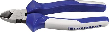 Promat/Tecwerk Zijsnijtang | lengte 130 mm | hoofd gepolijst | meercomponenten mantels - 4000810257