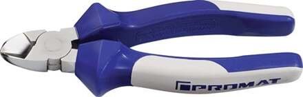 Promat/Tecwerk Zijsnijtang | lengte 140 mm | hoofd verchroomd | meercomponenten mantels max. 1,8 mm - 4000810108