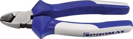 Promat/Tecwerk Zijsnijtang | lengte 160 mm | hoofd gepolijst | meercomponenten mantels - 4000810259