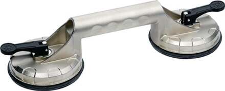 Promat/Tecwerk Zuignaphandvat | Promat/Tecwerk | | draagvermogen 80 kg hoofd-d. 118 mm | 2 koppen aluminium - 4000817218