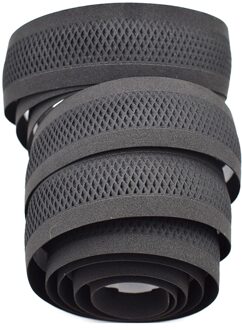 Promend Fiets Stuurlint Black Mesh Antislip Waterdichte Bartape Zachte Eva Spons Lederen Racefiets Tape