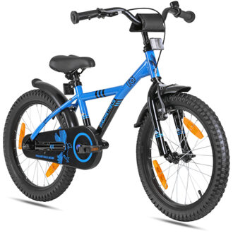 PROMETHEUS BICYCLES® Hawk Fiets 18'', blauw-zwart