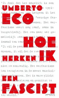 Prometheus, Uitgeverij Hoe Herken Ik Een Fascist - Umberto Eco
