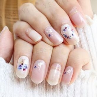 Promise Of Cobalt Nail Art Stickers 24 pcs