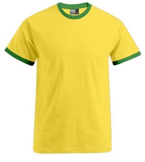 Promodoro Brazilie shirt katoen Geel
