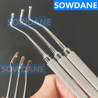 Promotion Composite Dental Composite Filling Instrument Filler Spatula Amalgam Plastic Double Ends Stainless Steel