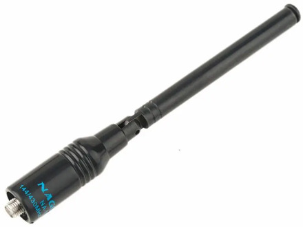 Promotion--VHF UHF Nagoya NA-774 SMA-F Telescopic Dual Band Antenna for Baofeng Portable Radio UV-5R UV-5RE Plus UV-82 GT-3 Walk