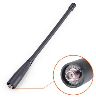 Promotion--Walkie talkie for BaoFeng uv-5r antenna SMA-Female UHF/VHF 136-174/400-520 MHz for UV5R UV-82 GT-3 Baofeng accessorie