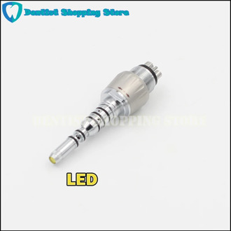 Promotiton 6 hole fiber optic dental air turbine quick coupling compatible with kavo mutiflex